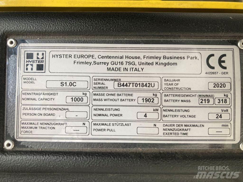 Hyster S 1.0 C Staplare-led