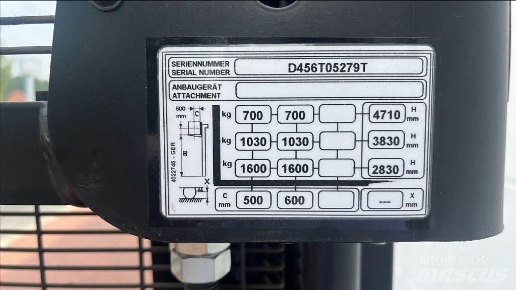 Hyster S1.6IL Staplare-led