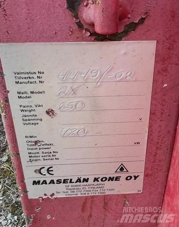 Hakki 2X Vedklyvar och vedkapar