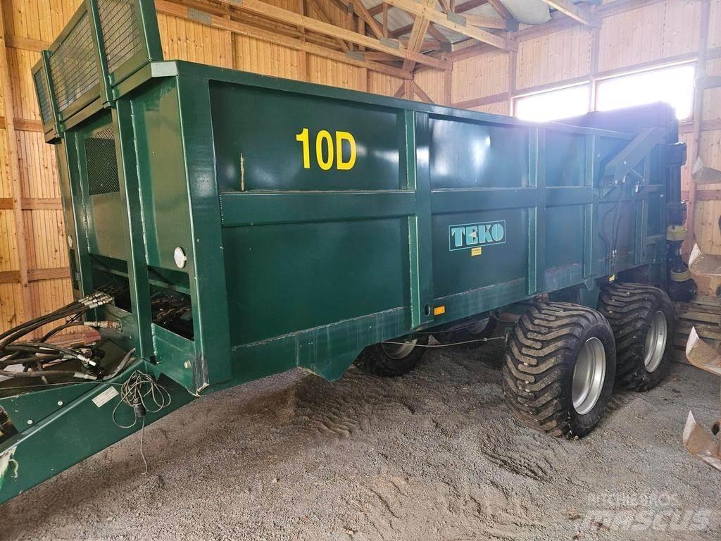Teko D 10 Fast- och kletgödselspridare