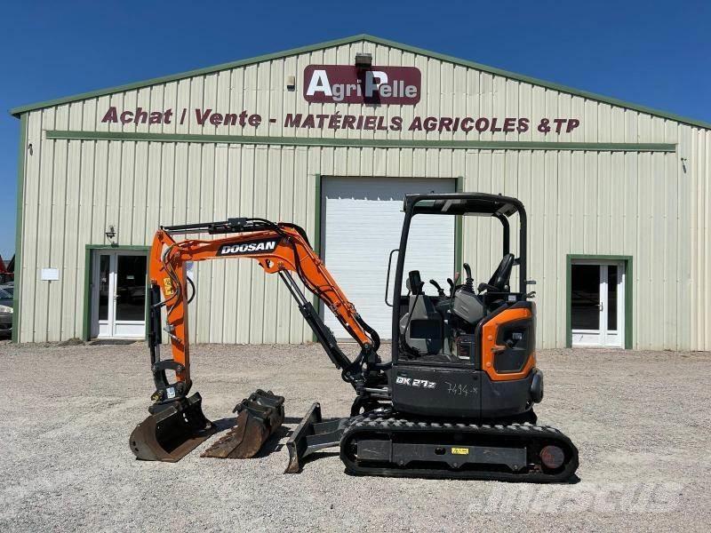 Doosan DX27Z Minigrävare < 7t