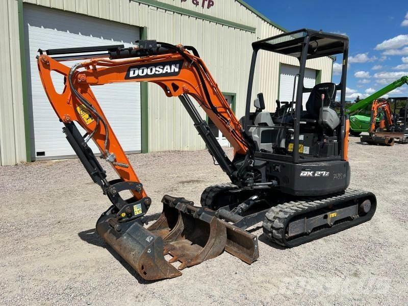 Doosan DX27Z Minigrävare < 7t