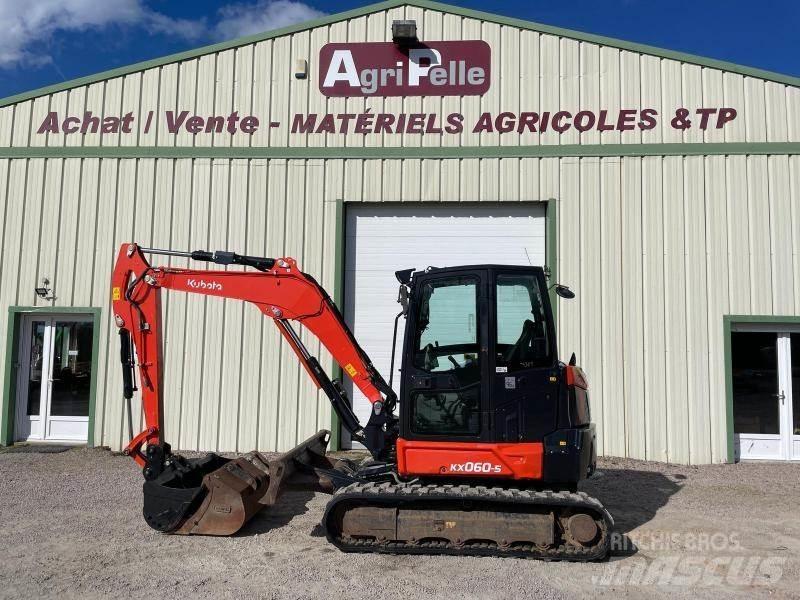 Kubota KX060-5 Minigrävare < 7t