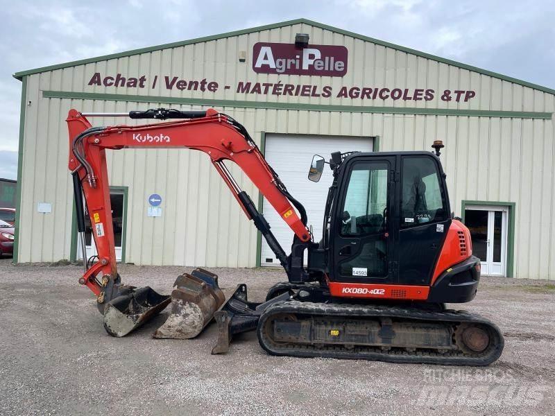 Kubota KX080-4 Minigrävare < 7t
