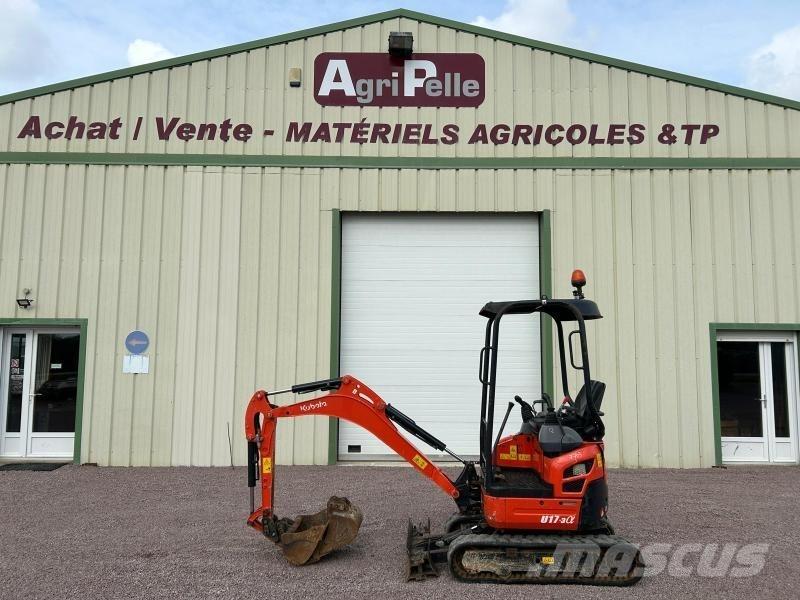 Kubota U17-3 Minigrävare < 7t