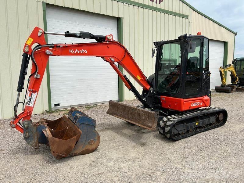 Kubota U50-5 Minigrävare < 7t