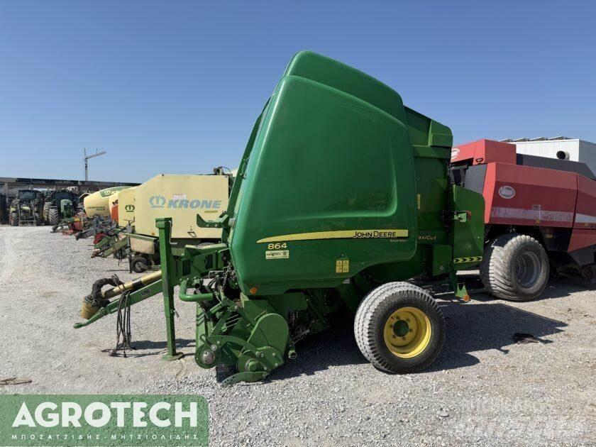 John Deere 864 Rundbalspressar