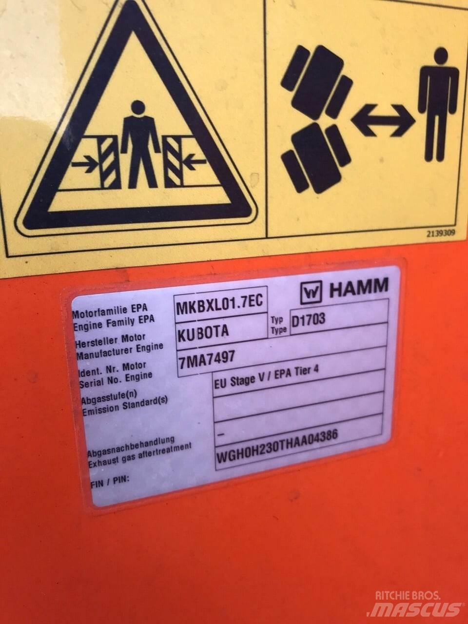 Hamm HD12VV Tvåvalsvältar