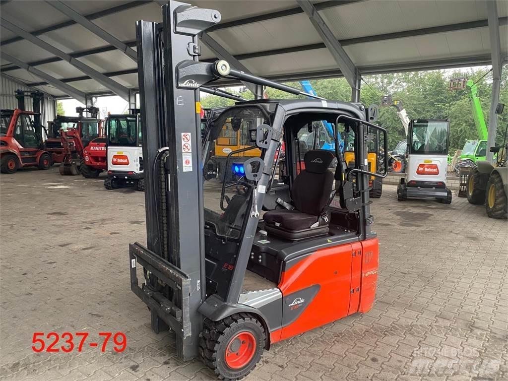 Linde E 18 L 02 EVO Elmotviktstruckar