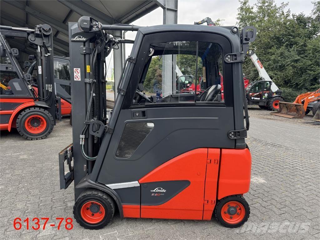 Linde E 20 PH -02 Elmotviktstruckar