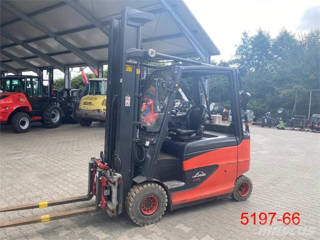Linde E 25 HL - 01 600 Elmotviktstruckar