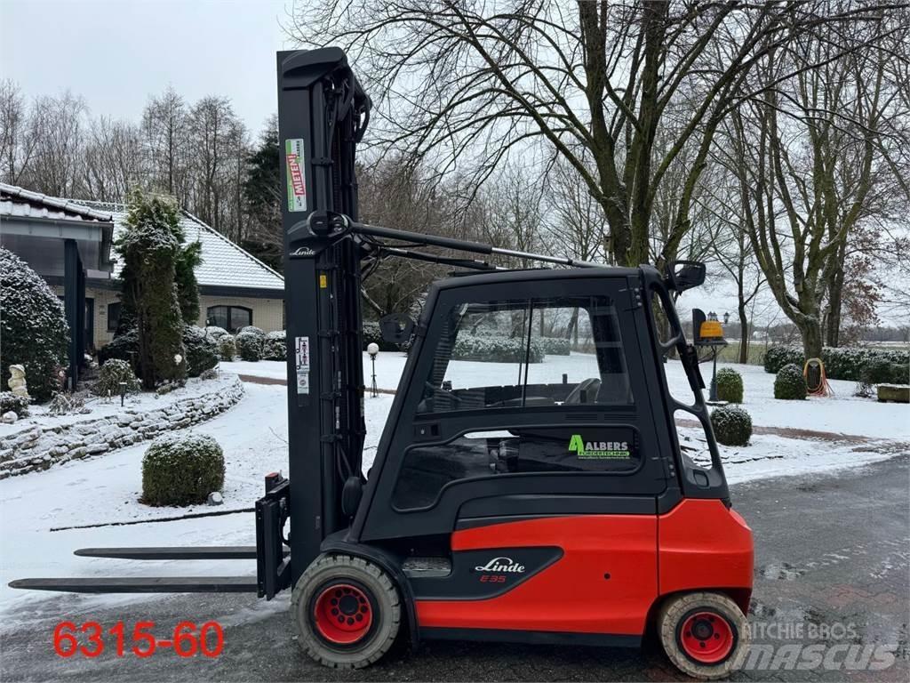 Linde E 35 L 01 Elmotviktstruckar