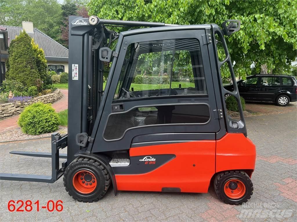 Linde E 35 L 01 Elmotviktstruckar