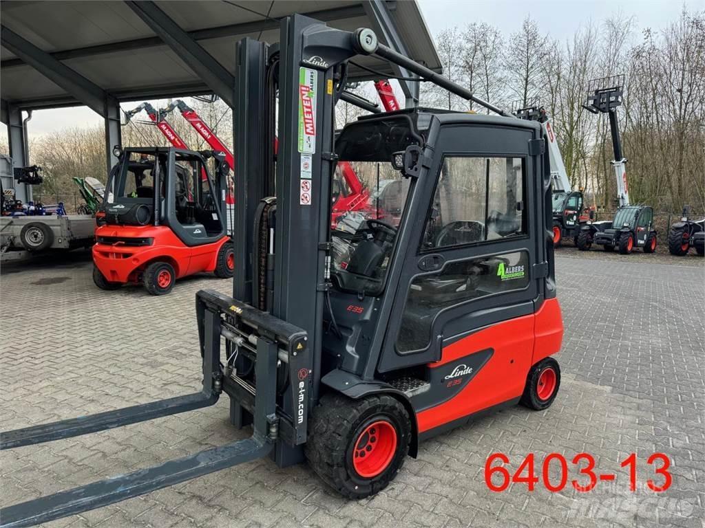 Linde E 35 L 01 Elmotviktstruckar