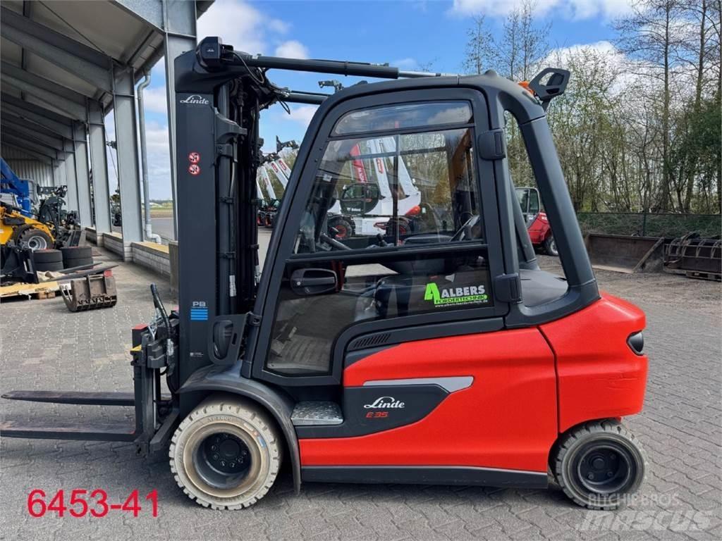 Linde E 35 L 01 Elmotviktstruckar
