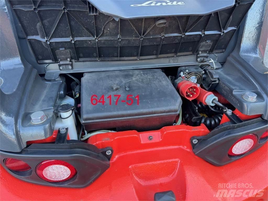 Linde E 35 L 01 Elmotviktstruckar
