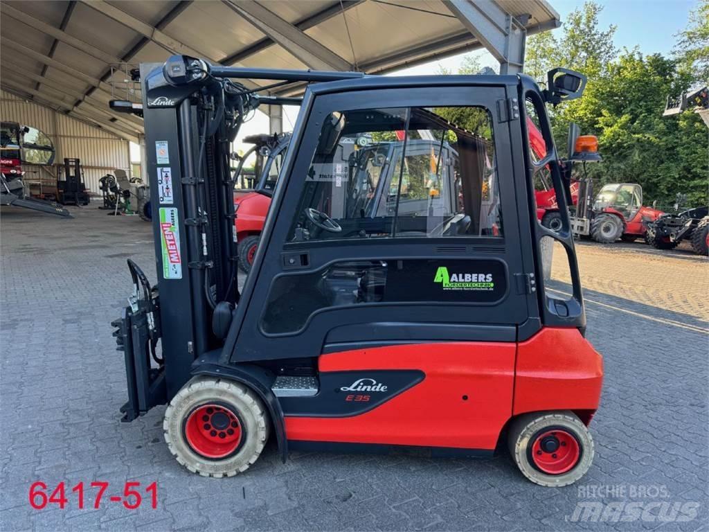 Linde E 35 L 01 Elmotviktstruckar