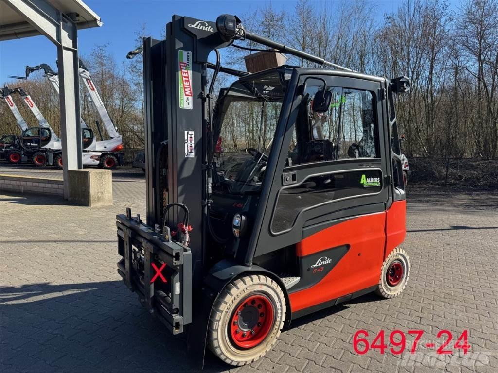 Linde E 45 HL 600 Elmotviktstruckar