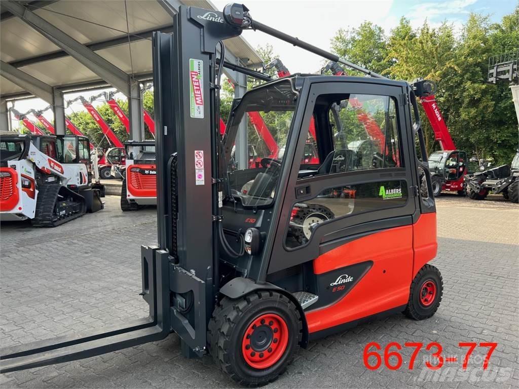 Linde E 50 HL Elmotviktstruckar
