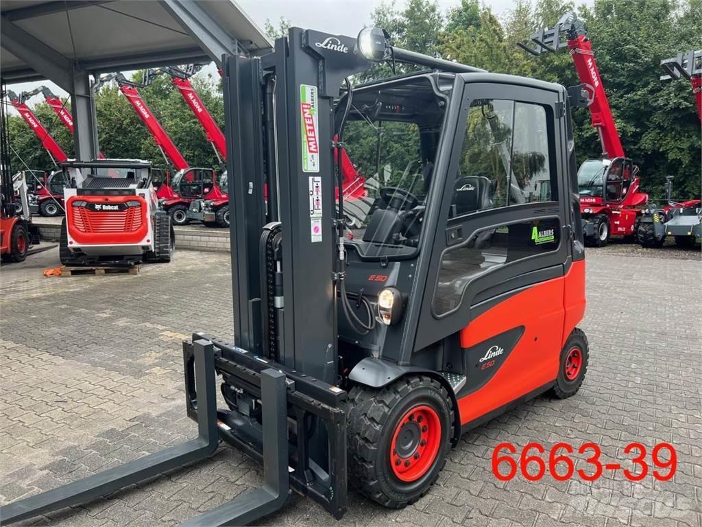 Linde E 50 HL 01 Elmotviktstruckar