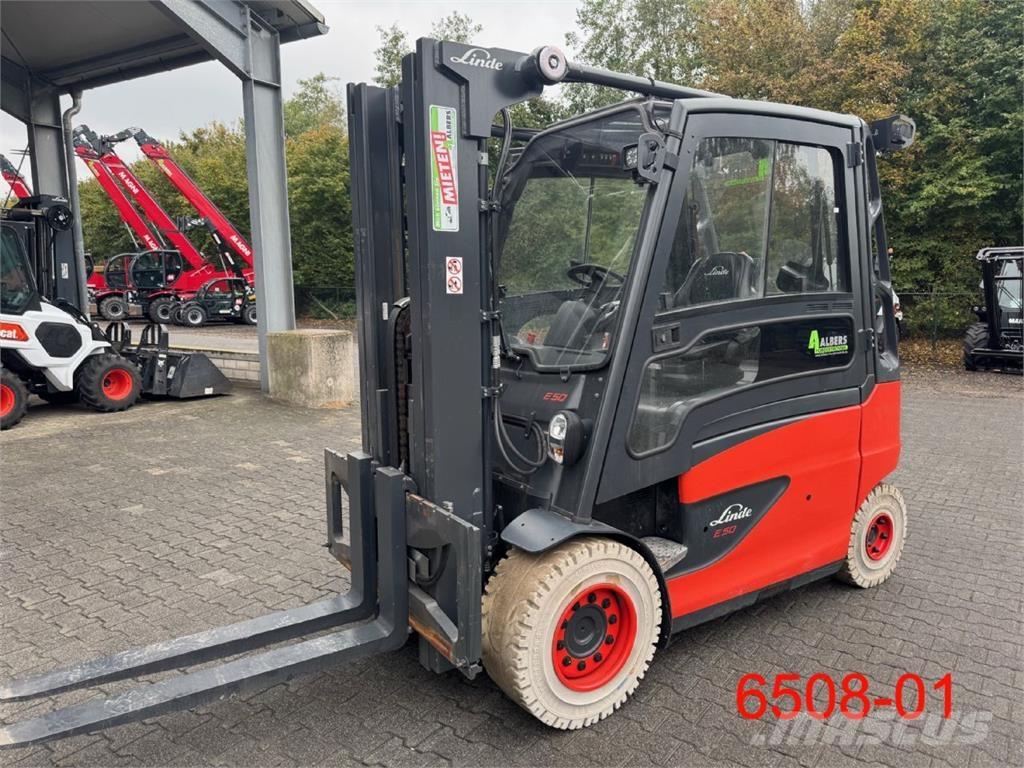 Linde E 50 HL 01 Elmotviktstruckar