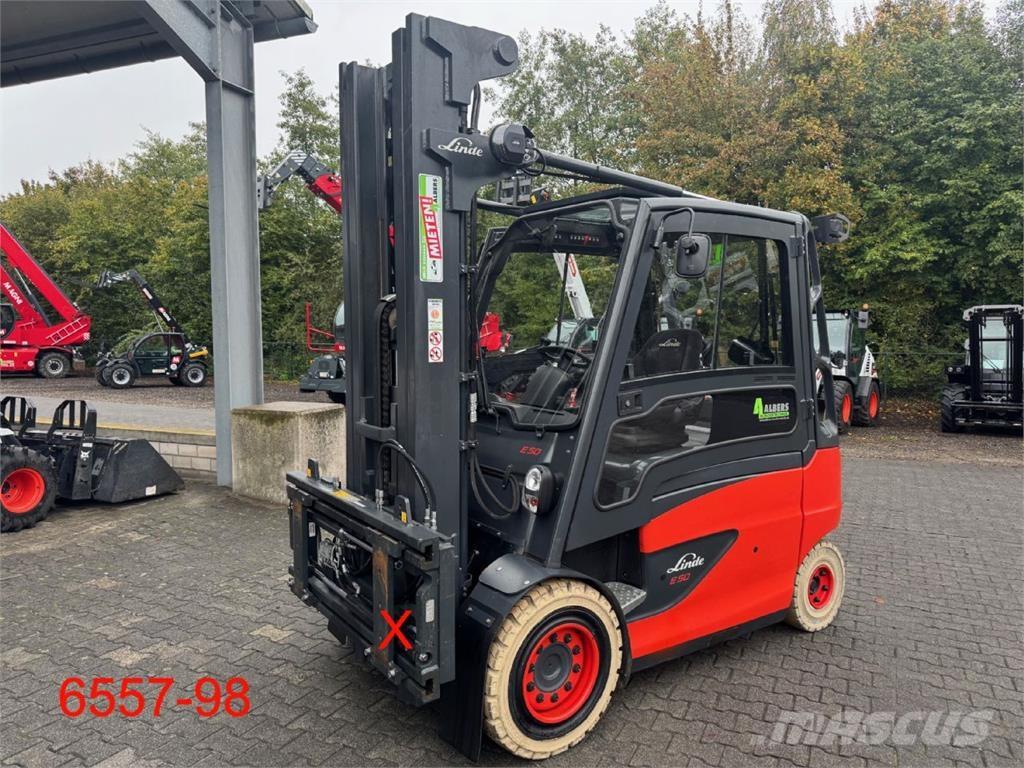 Linde E 50 HL 01 600 Elmotviktstruckar