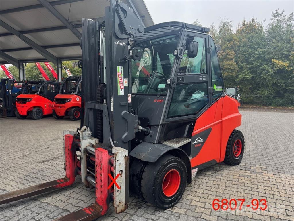 Linde E 80-01 / 900 Elmotviktstruckar
