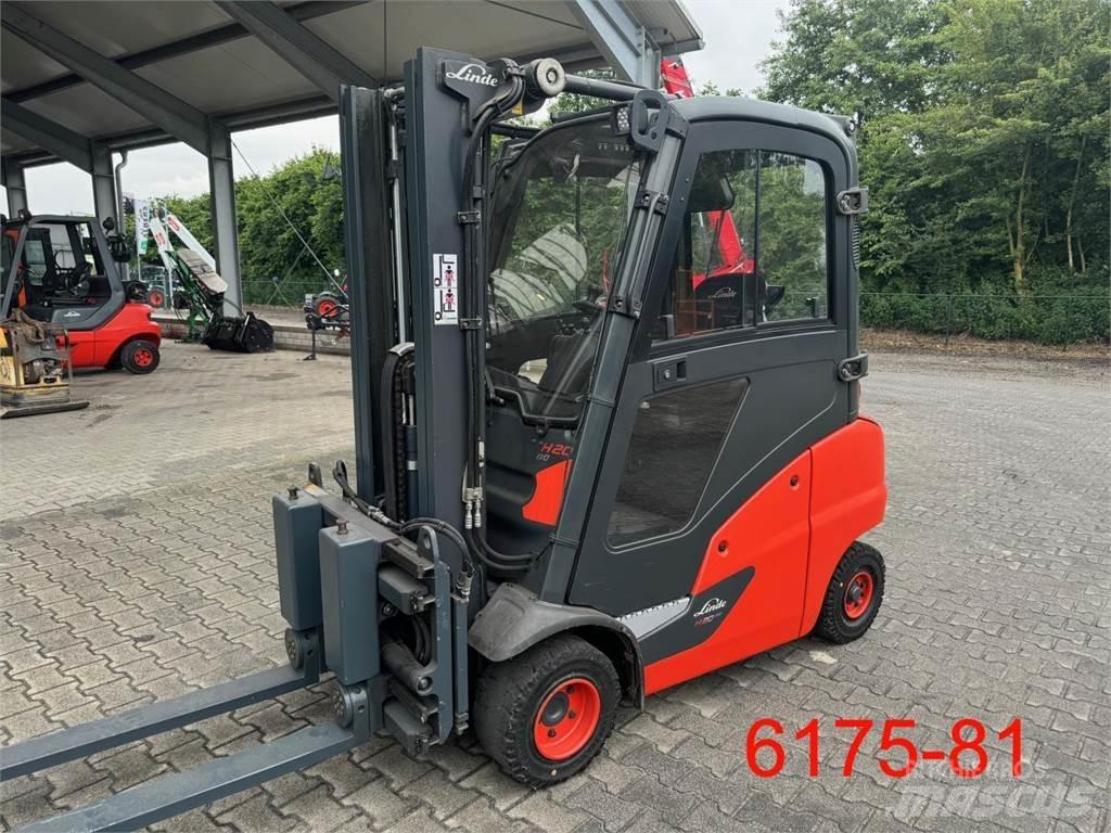 Linde H 20 T 01 Gasolmotviktstruckar