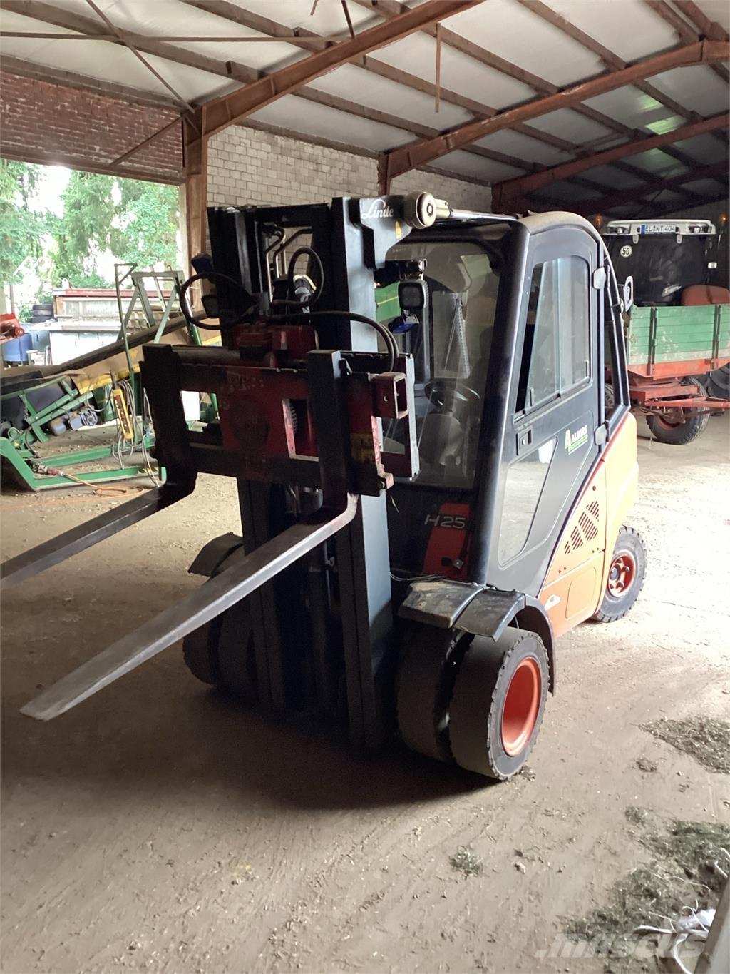 Linde H 25 D 01 Dieselmotviktstruckar