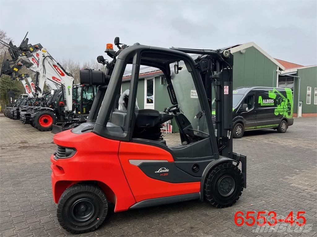 Linde H 35 D 01 Dieselmotviktstruckar