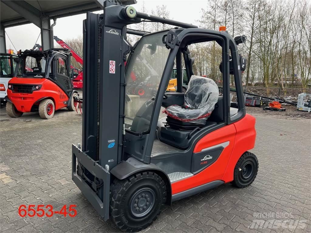 Linde H 35 D 01 Dieselmotviktstruckar