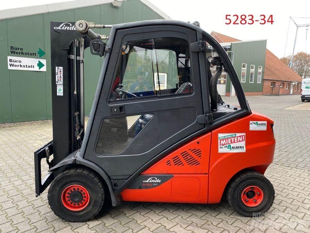 Linde H 35 D 02 Dieselmotviktstruckar