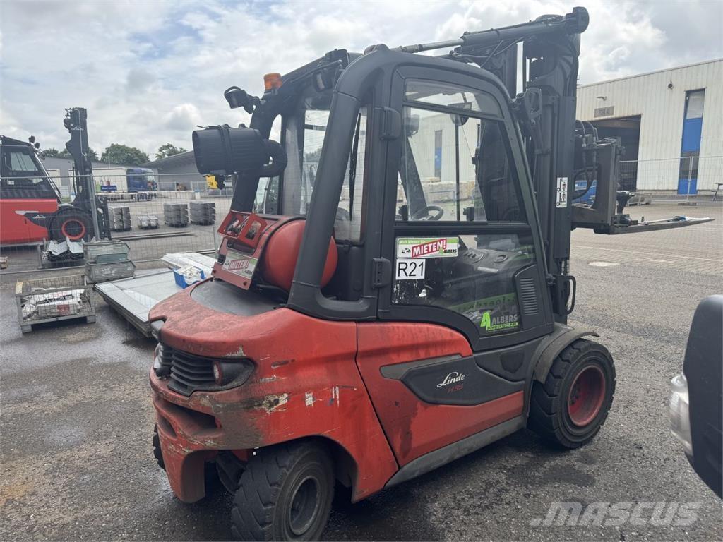 Linde H 35 T 01 Gasolmotviktstruckar