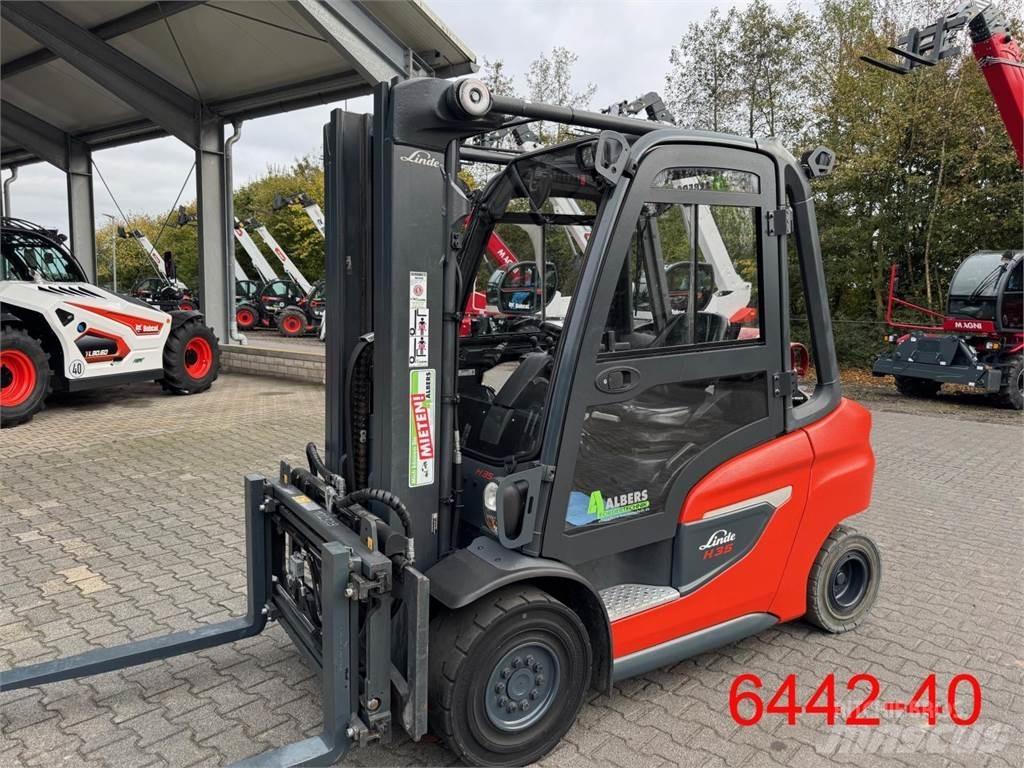 Linde H 35 T 01 Gasolmotviktstruckar