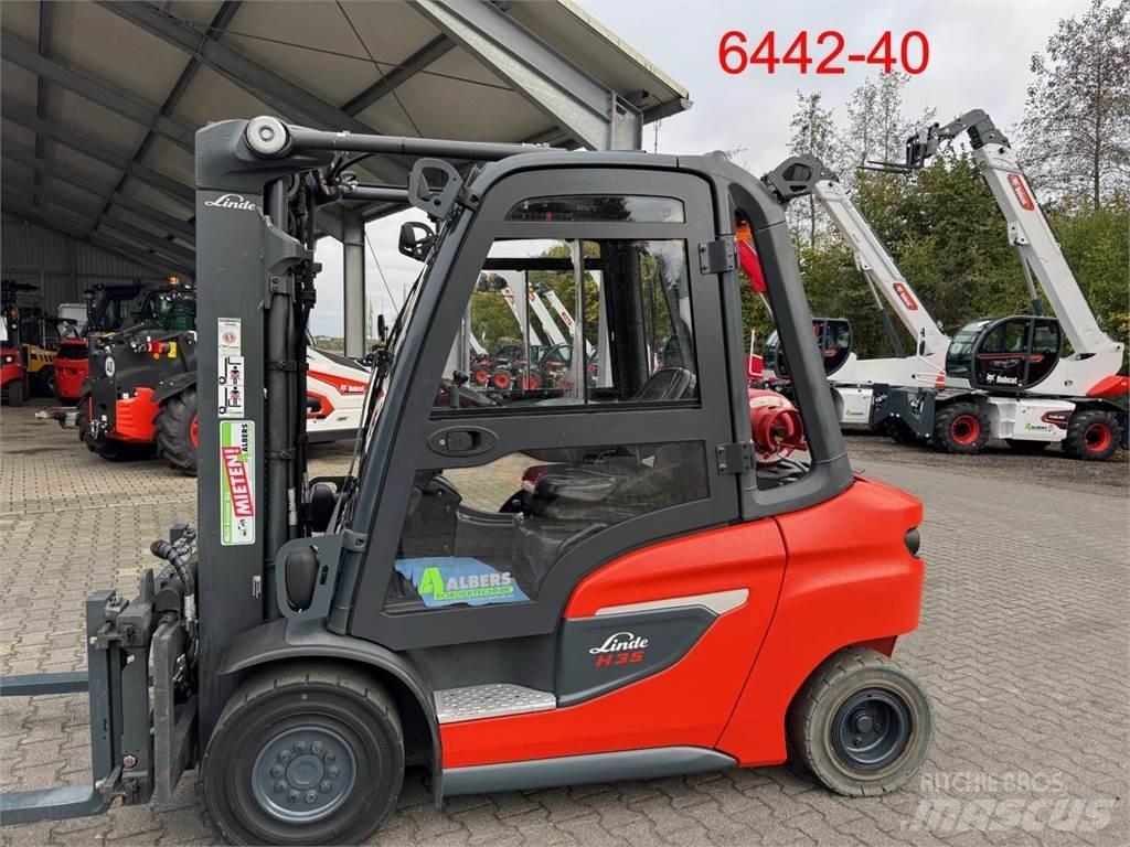Linde H 35 T 01 Gasolmotviktstruckar