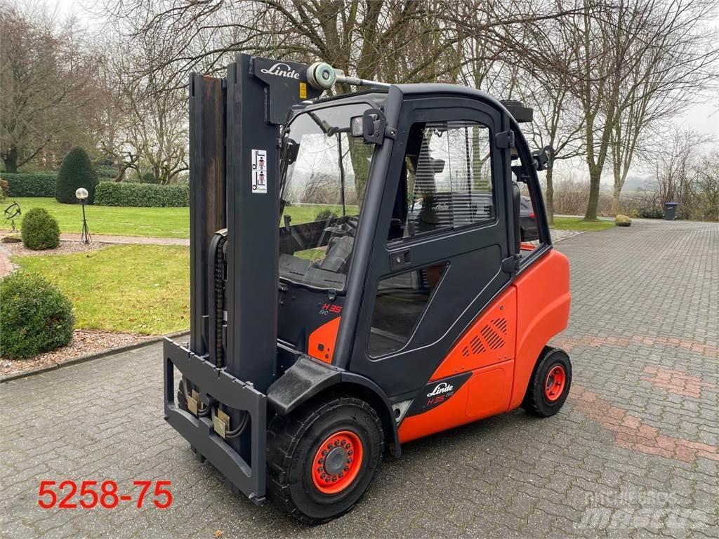 Linde H 35 T 02 Gasolmotviktstruckar