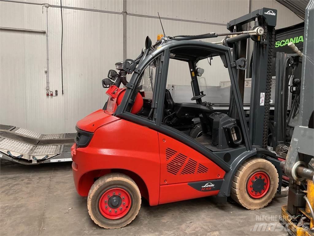 Linde H 45 T 02 Gasolmotviktstruckar