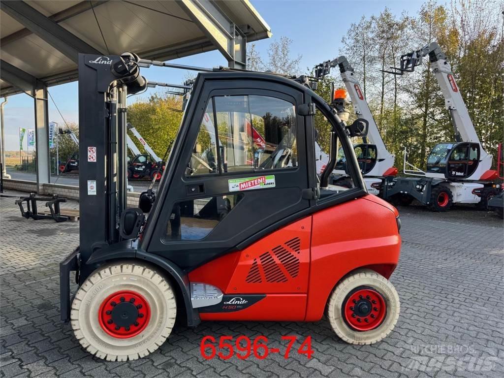 Linde H 50 D 02 Dieselmotviktstruckar