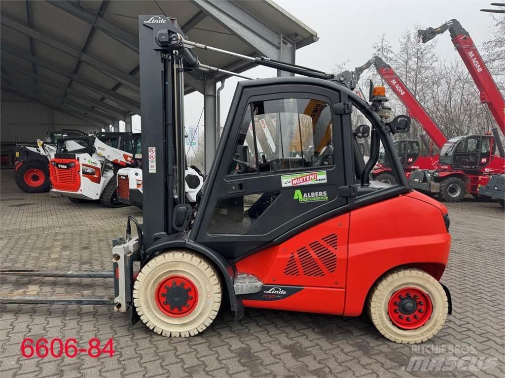 Linde H 50 D 02 Dieselmotviktstruckar
