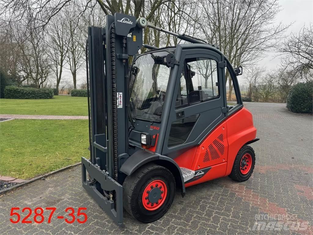 Linde H 50 D 02 600 Dieselmotviktstruckar