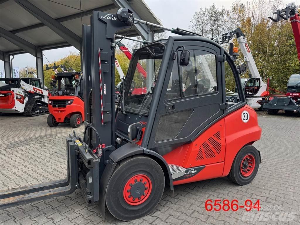 Linde H 50 D - 02 / 600 Dieselmotviktstruckar