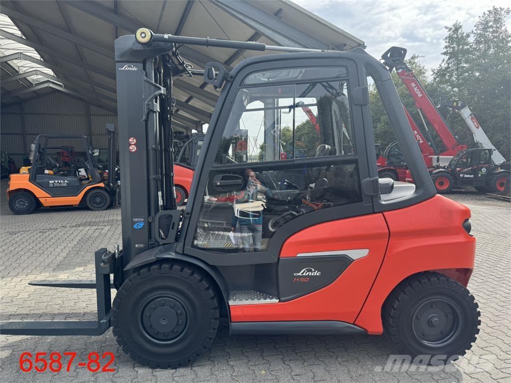 Linde H 50 D (1204) Dieselmotviktstruckar