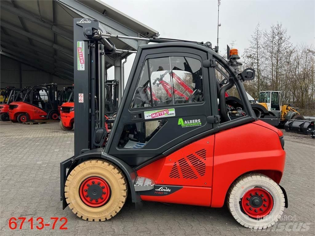 Linde H 50 T - 02 EVO Gasolmotviktstruckar
