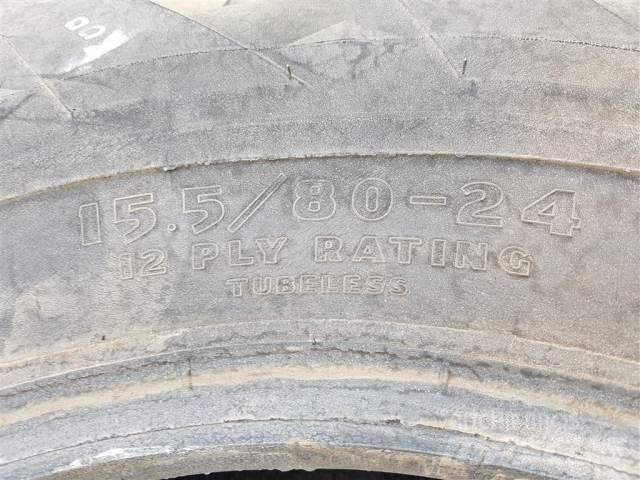  24 15.5/80R24 Däck, hjul och fälgar