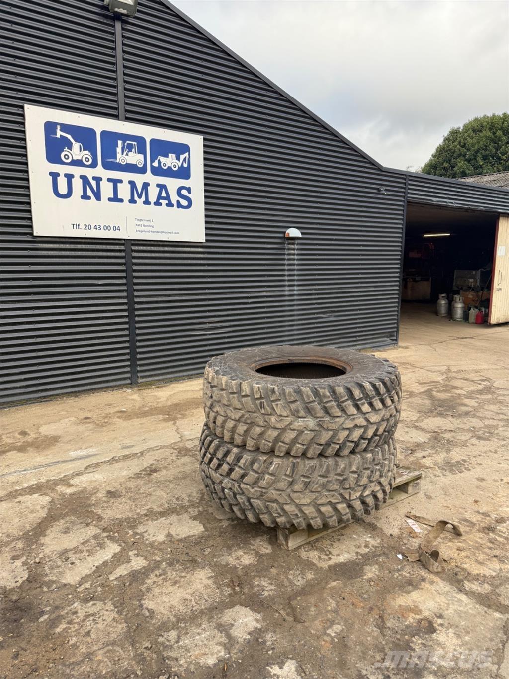  440/80-24 Däck, hjul och fälgar