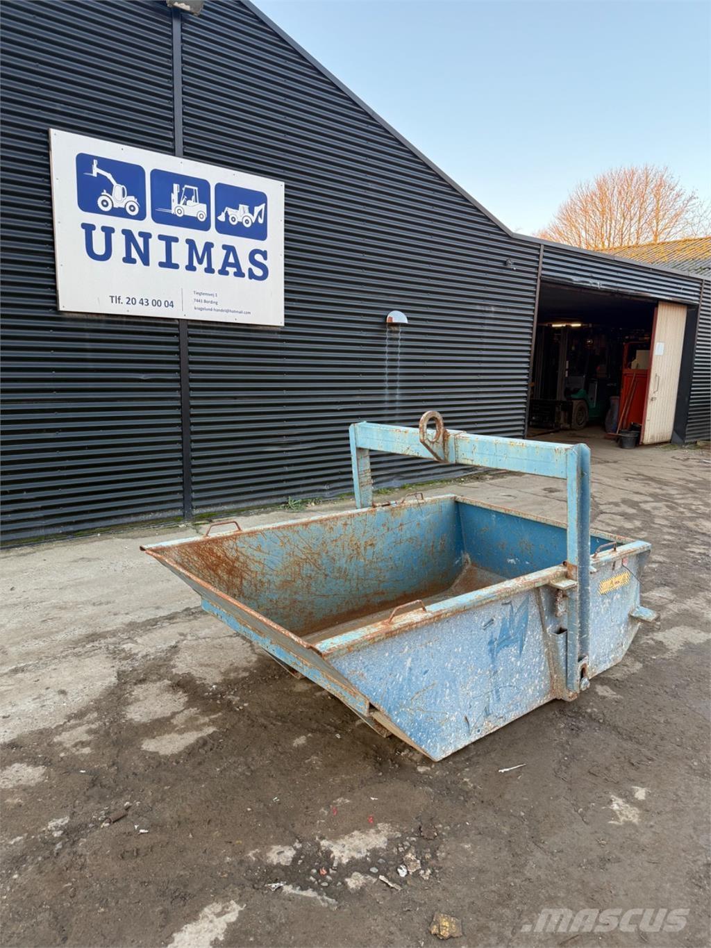  Betonspand Kranar, delar och tillbehör