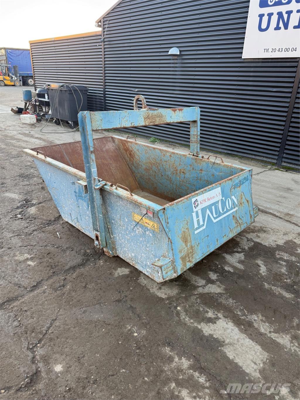  Betonspand Kranar, delar och tillbehör