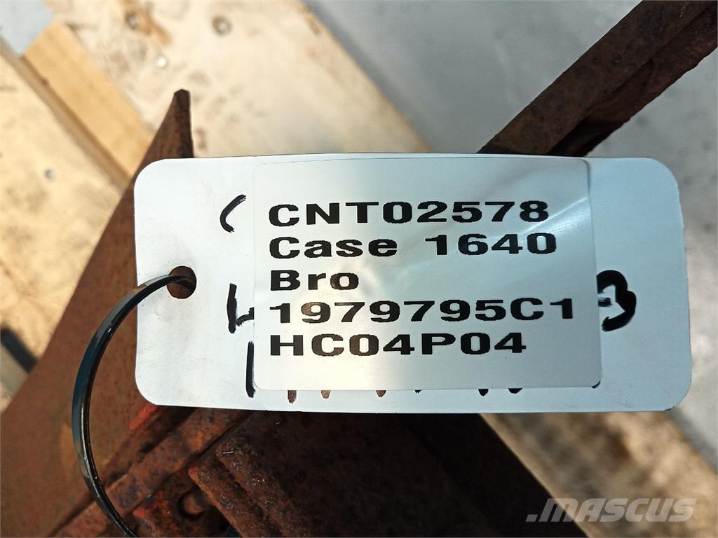 CASE 1640 Trösktillbehör