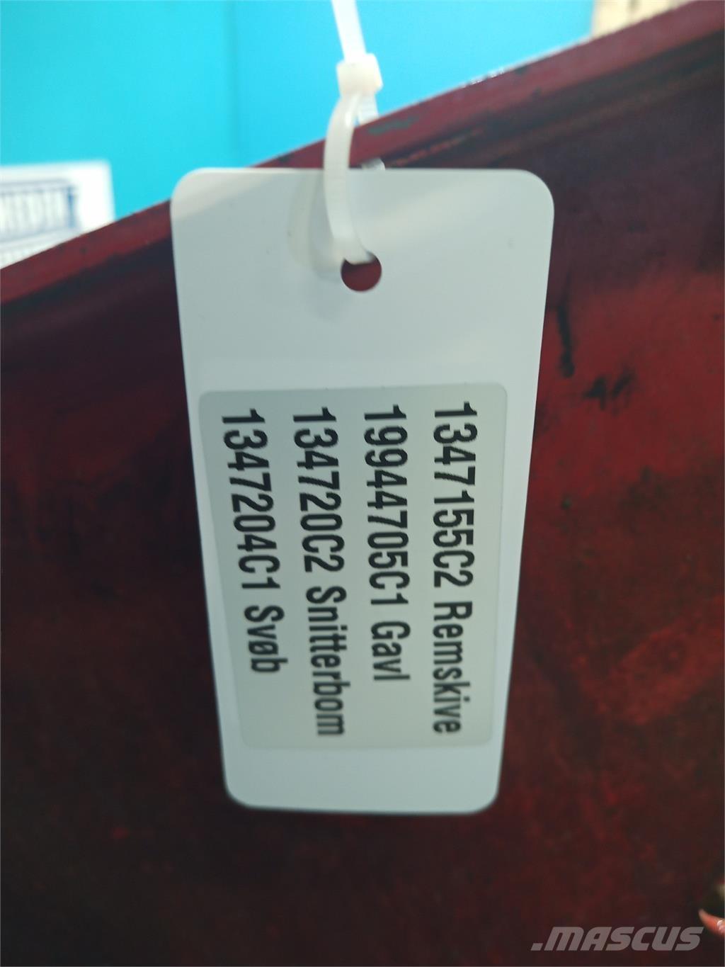 CASE 1640 Trösktillbehör