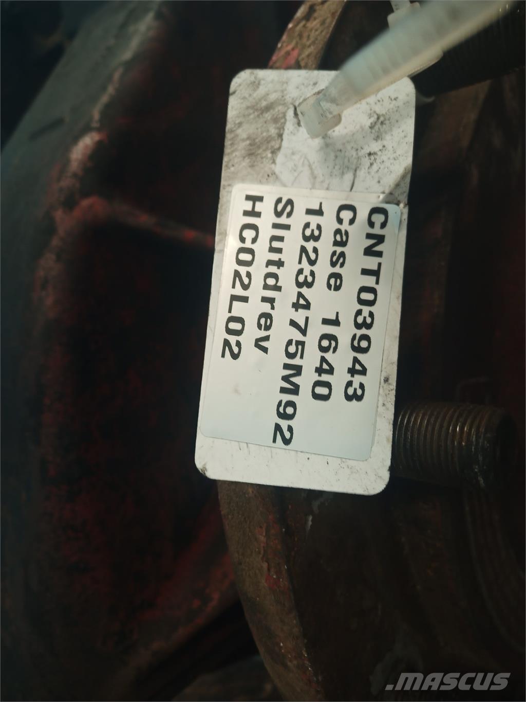 CASE 1640 Trösktillbehör